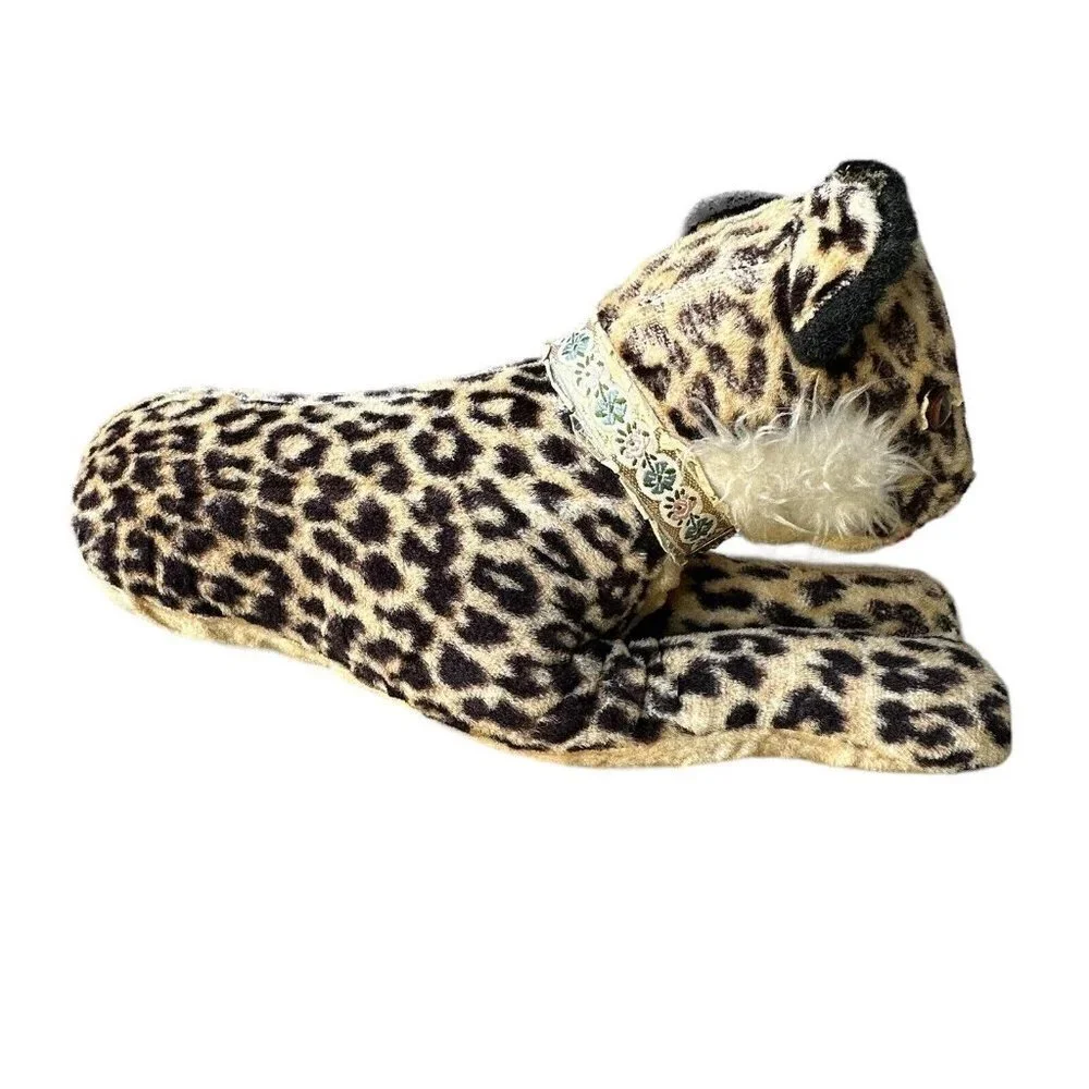 Vintage Rushton Star Creation Plush Stuffed Animal 18 Inch Leopard Plush‎ Rare